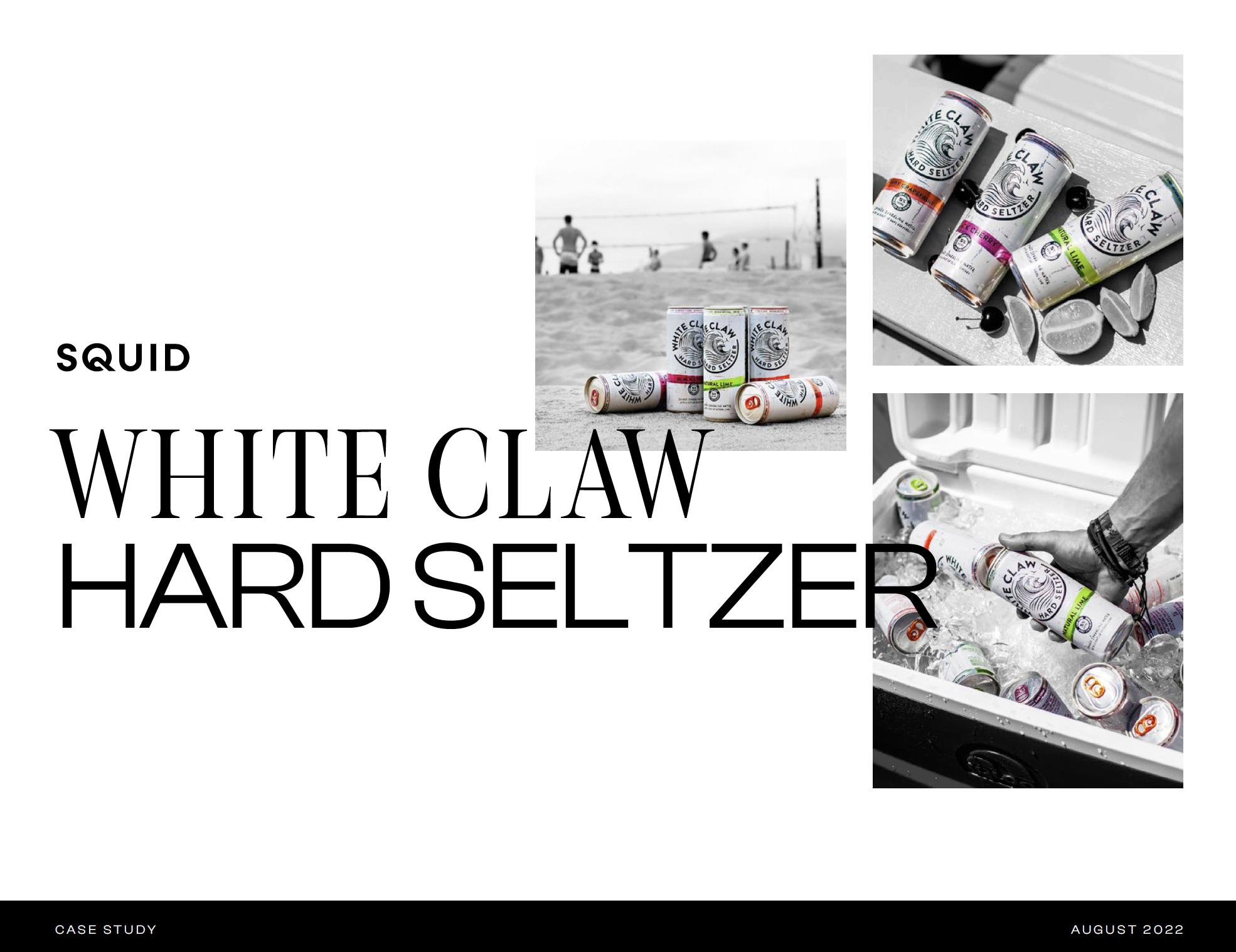 White Claw Hard Seltzer | Brand Launch